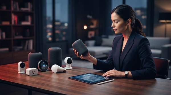Editorial illustration for Best Smart Home Gifts for 2026: Match the Device to Their Ecosystem