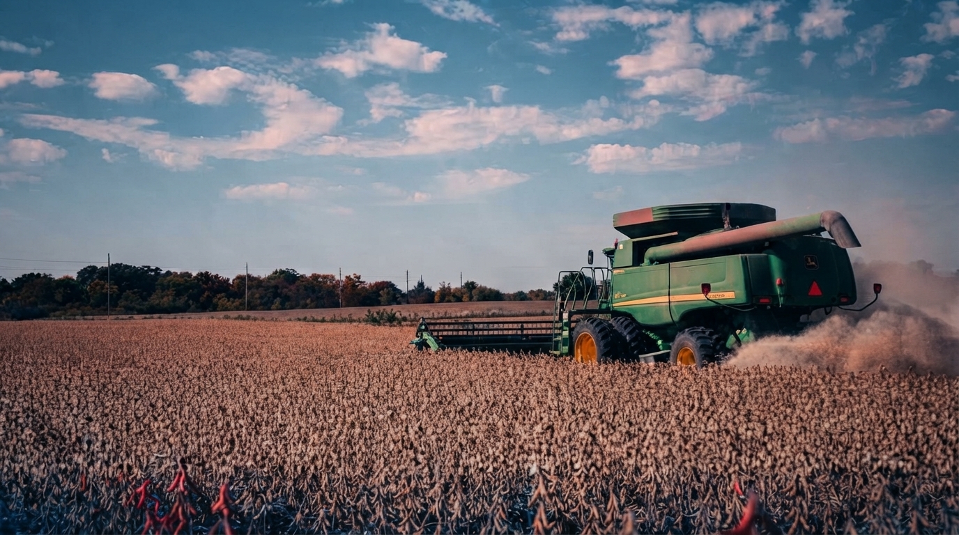 Editorial illustration for China Reduces Tariffs on Broad US Farm Goods, Maintains Soybean Duties