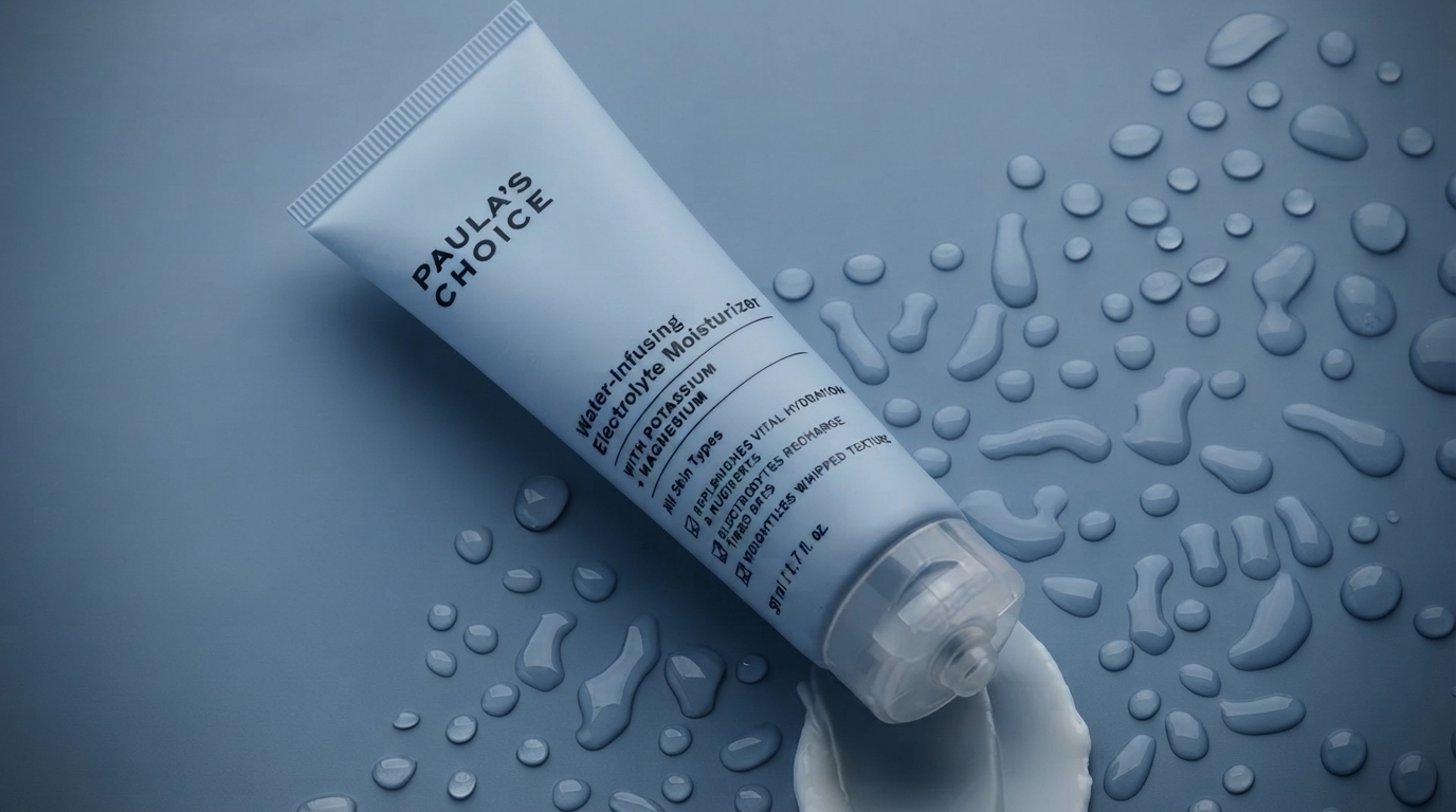 Editorial illustration for Electrolytes in Skincare: What the Trend Actually Means and How to Judge Any Product's Claims