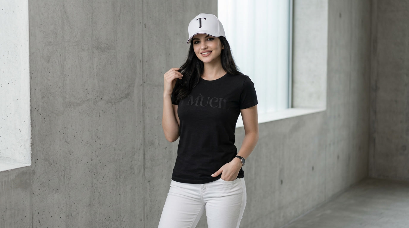 Style T-Much Graphic T-Shirts With Caps and Creative Accessories